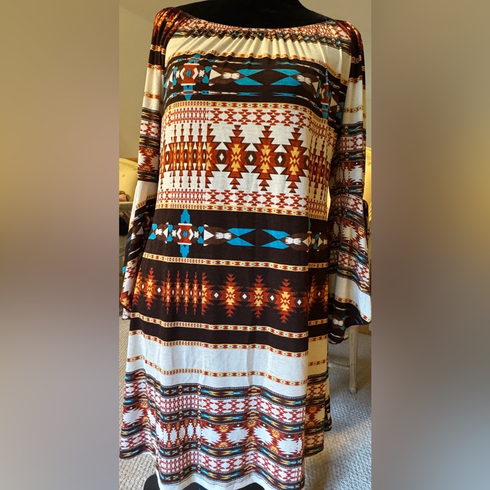 2B Boutique western inspired dress